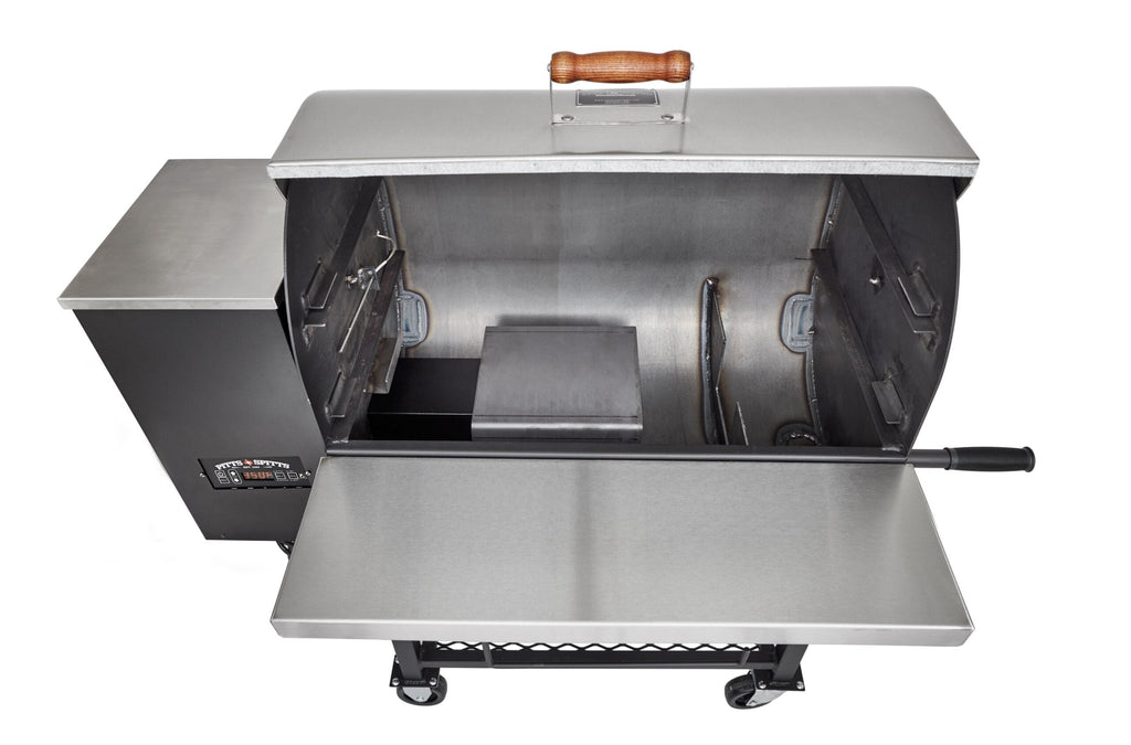 Pitts & Spitts Maverick 850 Pellet Grill w/ Wheel Upgrade